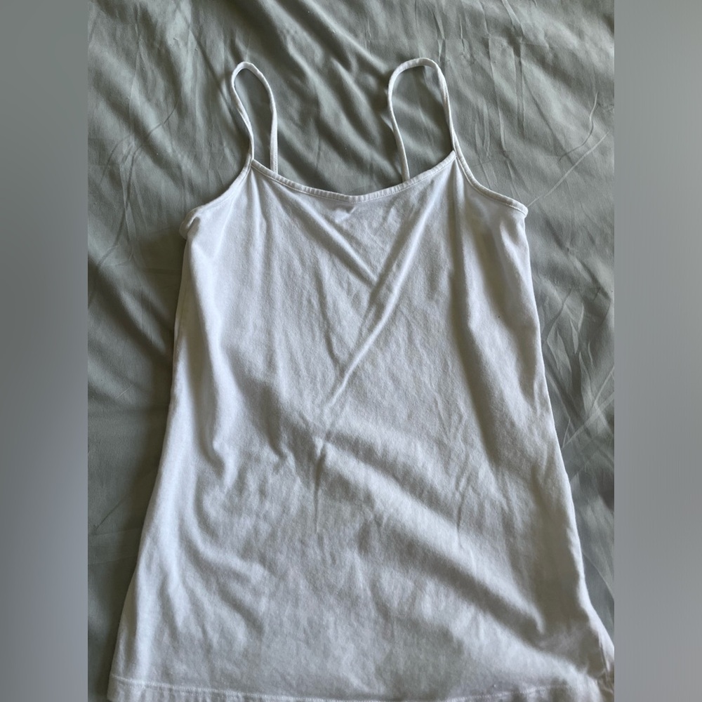 White tank top